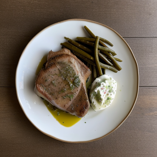 Pork Chops Nicoise recipe image