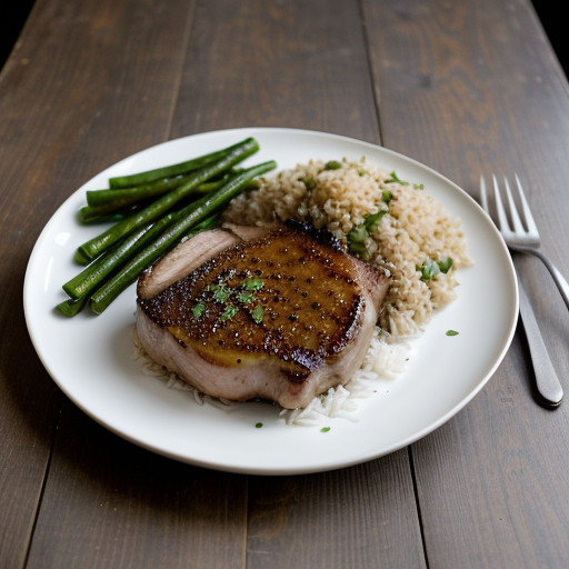 Pork Chops & Rice (P/C recipe image