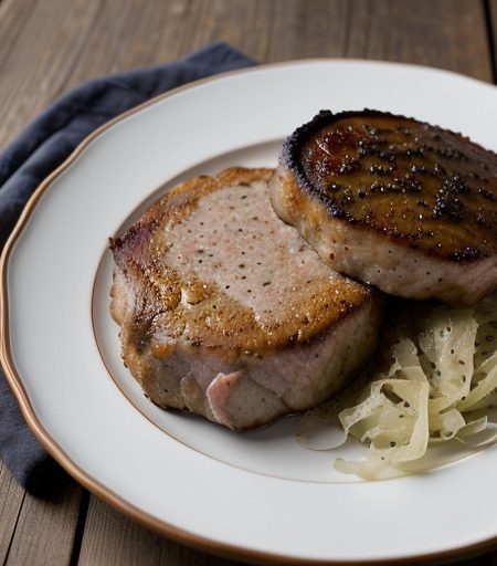 Pork Chops & Sauerkraut recipe image