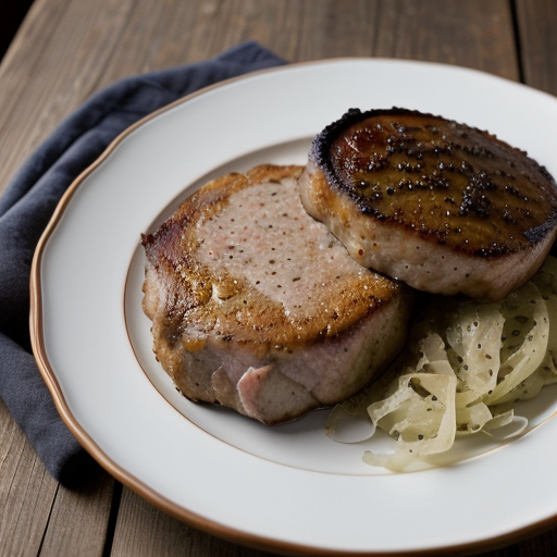 Pork Chops & Sauerkraut recipe image