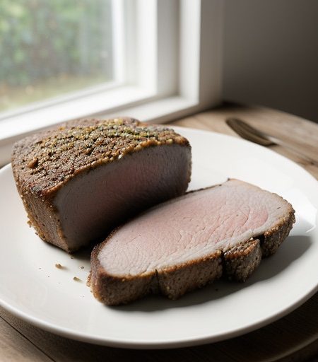 Pork Chops Stuffed With Caraway Rye recipe image