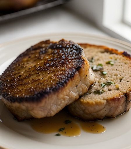 Pork Chops & Stuffing recipe image