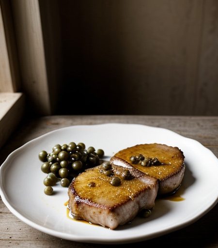 Pork Chops With Capers recipe image