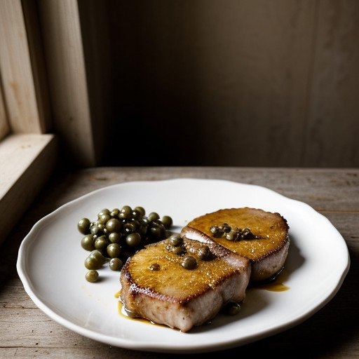 Pork Chops With Capers recipe image