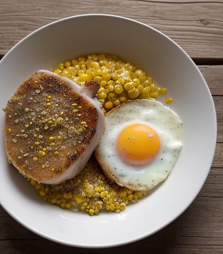 Pork Chops With Corn Dressing recipe image