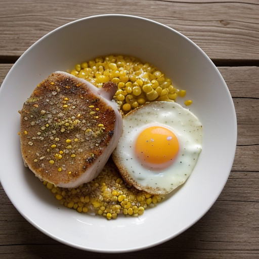 Pork Chops With Corn Dressing recipe image