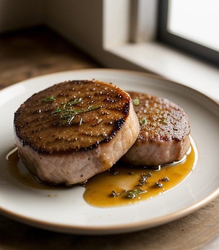 Pork Chops With Garlic & Onions (Suon Uop H recipe image