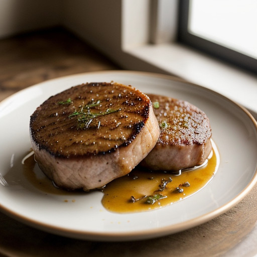 Pork Chops With Garlic & Onions (Suon Uop H recipe image