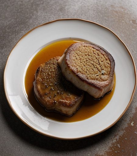 Pork Chops With Garlic and Onions (Suon Uop Ha recipe image
