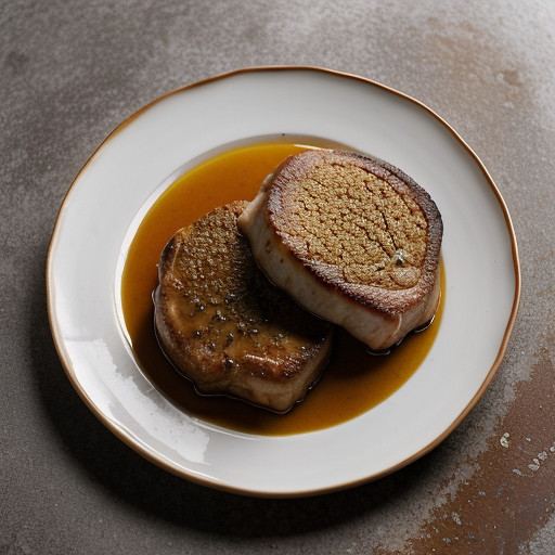 Pork Chops With Garlic and Onions (Suon Uop Ha recipe image