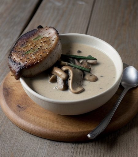 Pork Chops With Mushroom Sauce recipe image