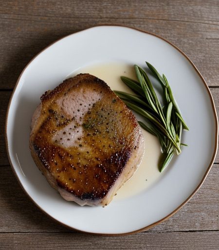 Pork Chops With Olives recipe image