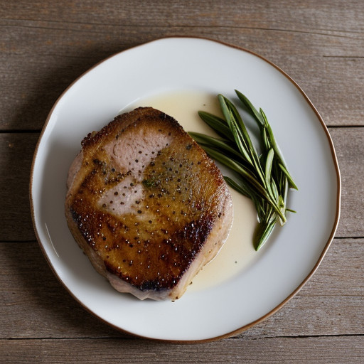 Pork Chops With Olives recipe image