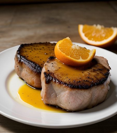 Pork Chops With Oranges recipe image