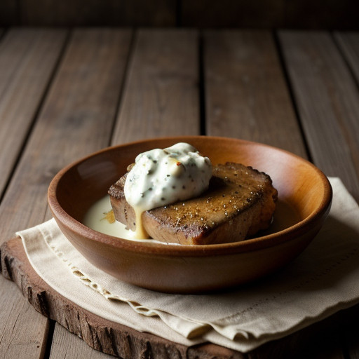 Pork Chops With Sour Cream & Caraway Sauce recipe image