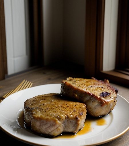 Pork Chops With Stuffing recipe image