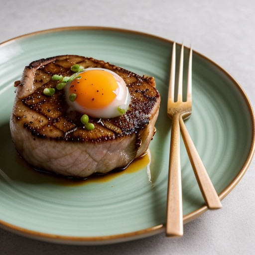 Pork Chops and Fried Rice** recipe image