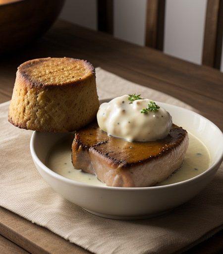 Pork Chops in Cream Sauce recipe image