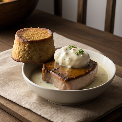 Pork Chops in Cream Sauce recipe image