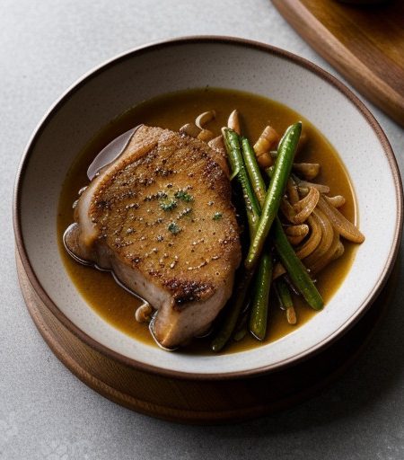 Pork Chops in Onion Sauce recipe image