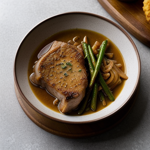 Pork Chops in Onion Sauce recipe image