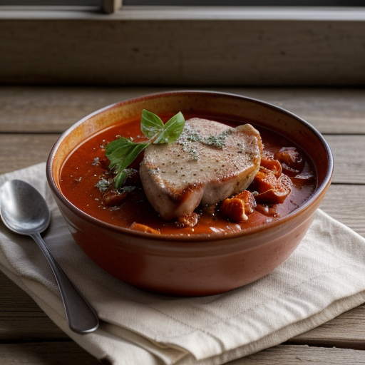 Pork Chops in Tomato Sauce With Oregano recipe image