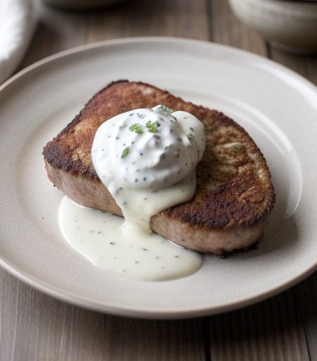 Pork Cutlets With Paprika in Sour Cream recipe image