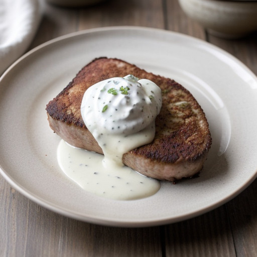 Pork Cutlets With Paprika in Sour Cream recipe image