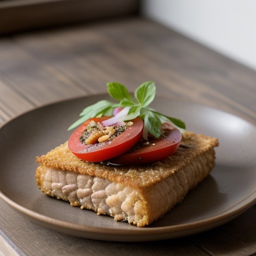 Pork, Eggplant, and Tomato recipe image
