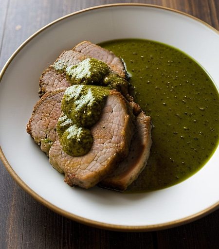 Pork Loin in Green Sauce recipe image