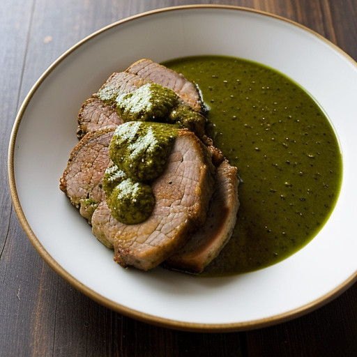 Pork Loin in Green Sauce recipe image