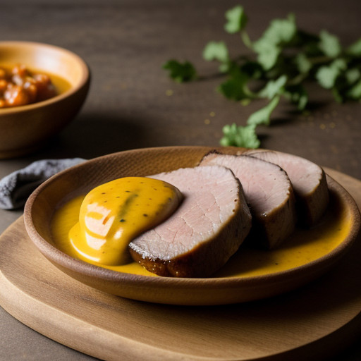 Pork Loin in Mustard Sauce recipe image