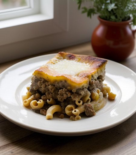 Pork & Macaroni Bake recipe image