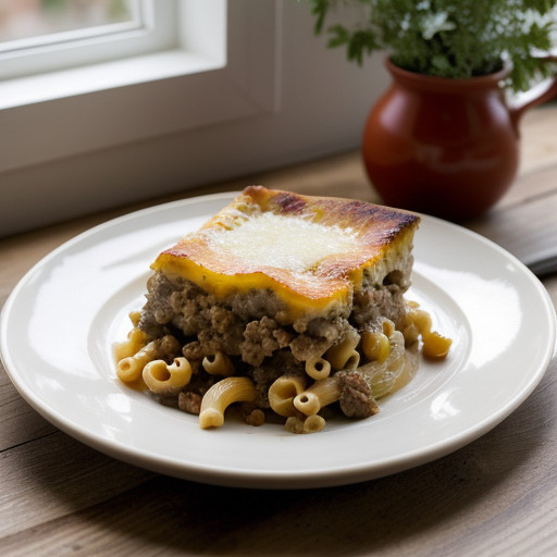 Pork & Macaroni Bake recipe image