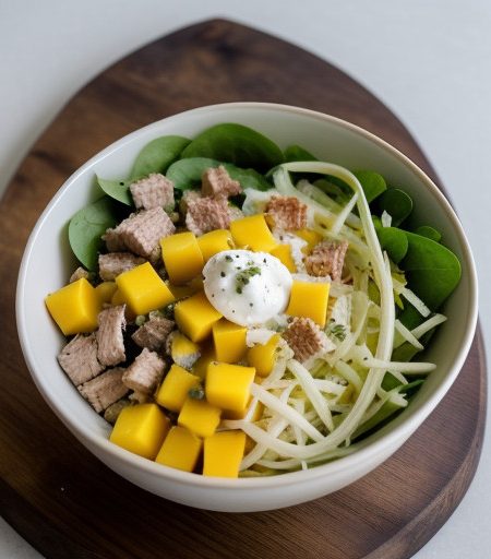 Pork & Mango Salad recipe image