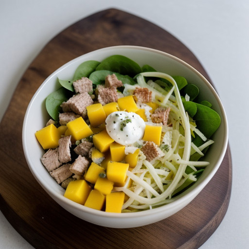 Pork & Mango Salad recipe image