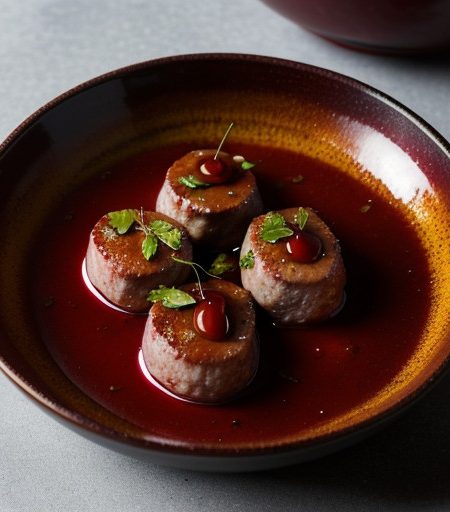 Pork Medallions With Cherry Sauce (4 PTS recipe image