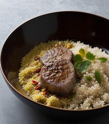 Pork Medallions With Tangy Maple Sauce recipe image