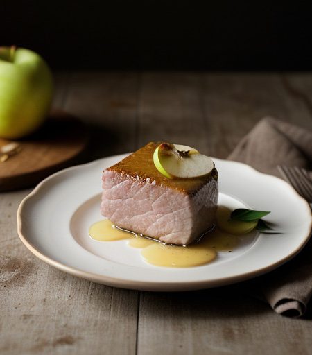 Pork Normande for 1 recipe image