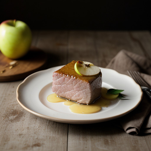Pork Normande for 1 recipe image