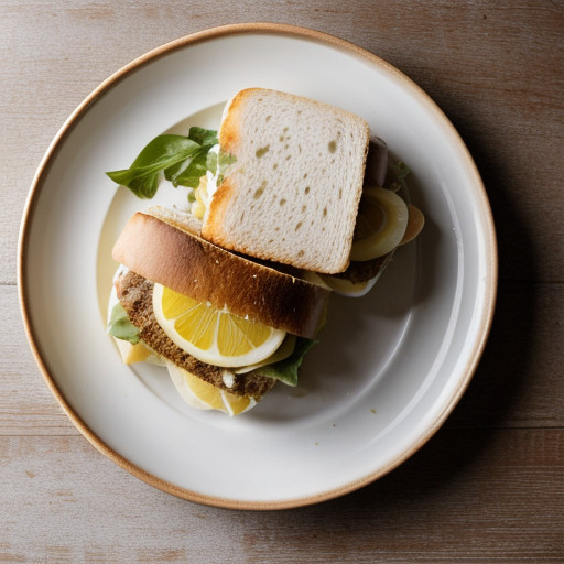 Pork Piccata Sandwiches recipe image