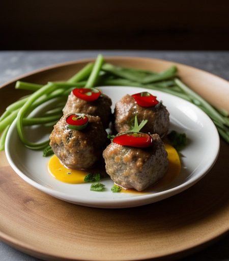 Pork & Pineapple Meatballs recipe image