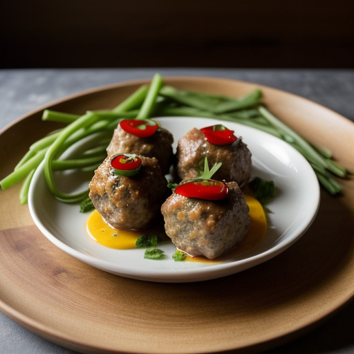 Pork & Pineapple Meatballs recipe image