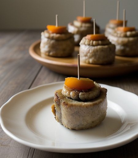 Pork Pinwheels With Apricot Stuffing recipe image