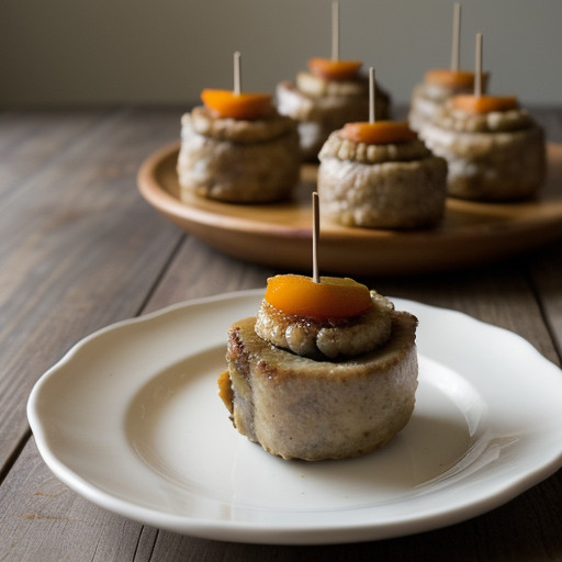 Pork Pinwheels With Apricot Stuffing recipe image