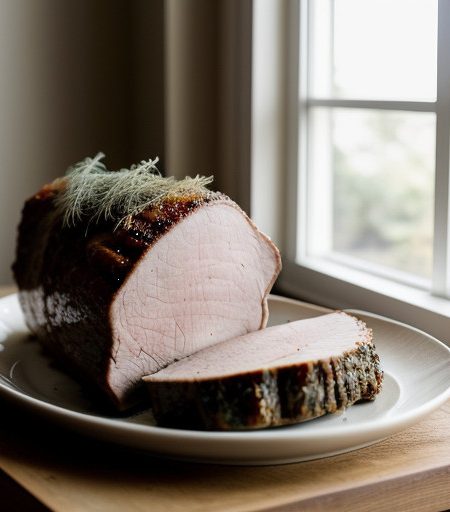 Pork Roast W Fennel & Sage recipe image