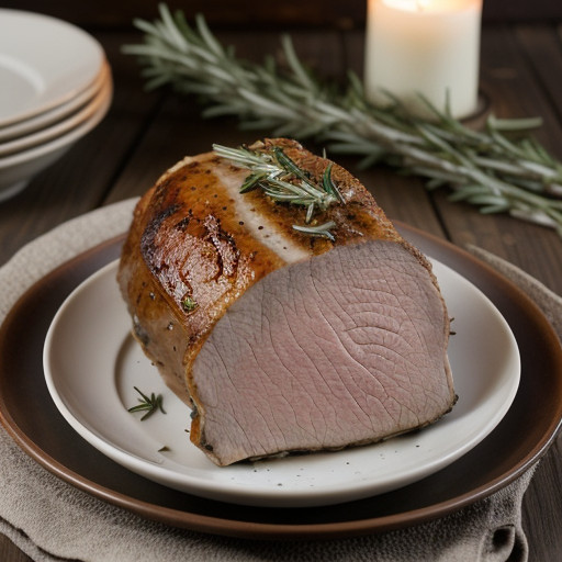 Pork Roast With Rosemary recipe image