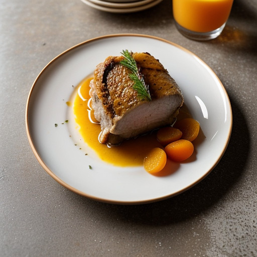 Pork Roast l'ORANGE recipe image