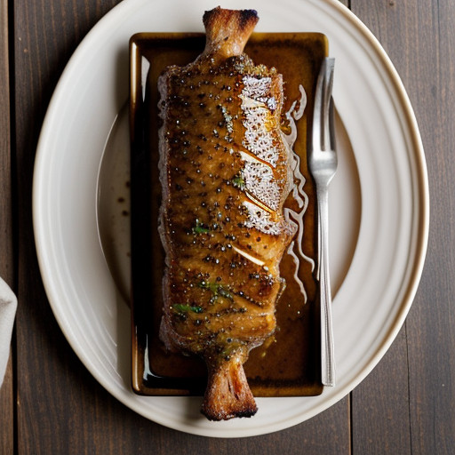 Pork Roasted With Garlic recipe image