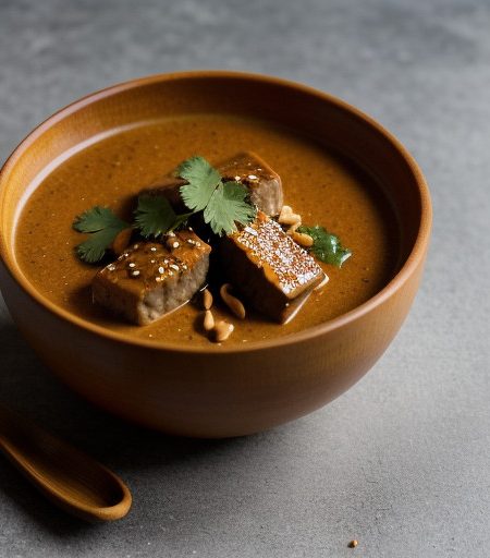 Pork Satay With Peanut Sauce - Midsummer Thai recipe image